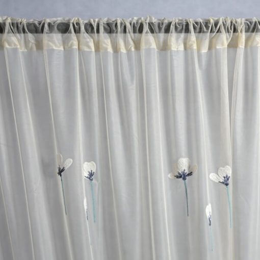 Gertie Krém Organza Függöny 300 x 250 cm