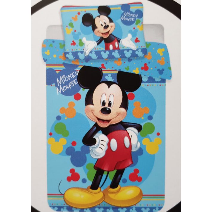 100% Pamut Ovis Ágyneműhuzat Garnitúra Mickey Egér Mickey Mouse ovis ágyneműhuzat garnitúra