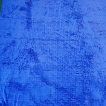 Fatima Plüss Takaró Pléd Kék Színben 200 x 230 cm
