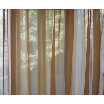 Orange Organza Függöny - készre varrt 250 x 300 cm