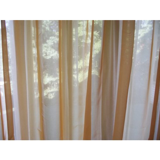 Orange Organza Függöny - készre varrt 250 x 300 cm