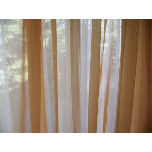 Orange Organza Függöny - készre varrt 250 x 300 cm