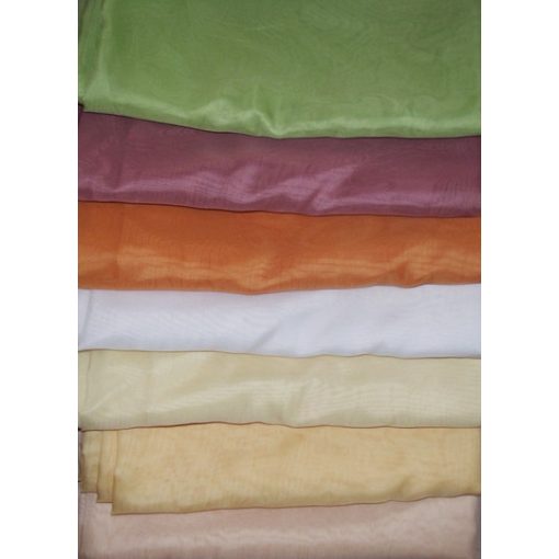 Orange Organza Függöny - készre varrt 250 x 300 cm