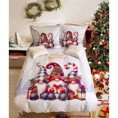 Mahónia 7 részes ágyneműhuzat Karácsonyi Manók