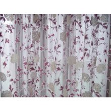 Palánka Fehér Bordó Dekorfüggöny 250 x 300 cm