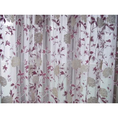 Palánka Fehér Bordó Dekorfüggöny 250 x 300 cm