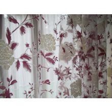 Palánka Fehér Bordó Dekorfüggöny 250 x 300 cm