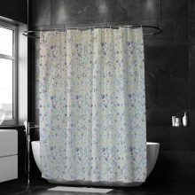 Fürtike színes zuhanyfüggöny tengericsillagos 180 x 180 cm