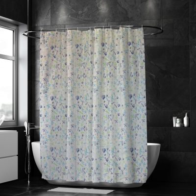   Fürtike színes zuhanyfüggöny tengericsillagos 180 x 180 cm