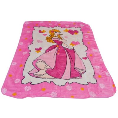   Janka Full Vastag Gyerek Pléd Rózsaszín Hercegnős 155 x 215 cm