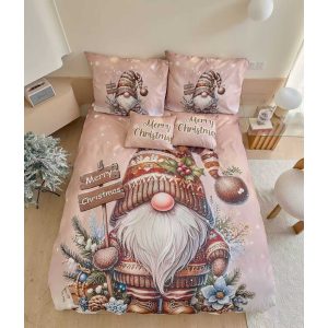   Josko karácsonyi manó ágyneműhuzat 6 részes nagy paplanos