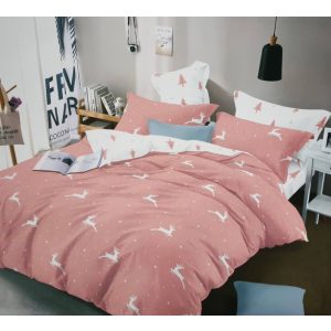   Karácsonyi ágyneműhuzat 6 részes nagy paplanos rénszarvas