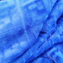 Királykék Takaró Pléd Ágytakaró Kék 150 x 200 cm