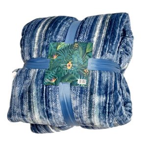 Leo Bárányos Ágytakaró 200 x 230 cm kék