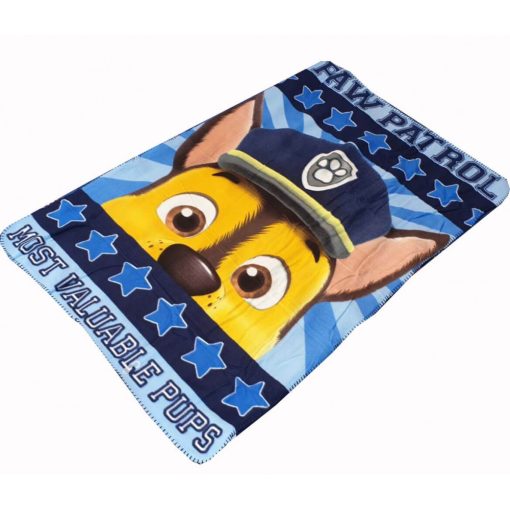 Mancs Őrjárat Pléd Paw Patrol Polár gyerek Takaró 100 x 150 cm