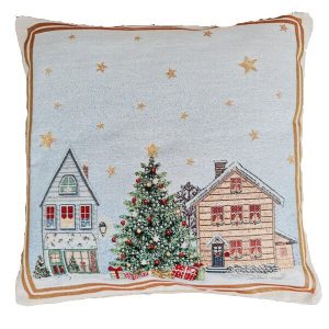 Matarel Karácsonyi Díszpárna Hóesés 40 x 40 cm