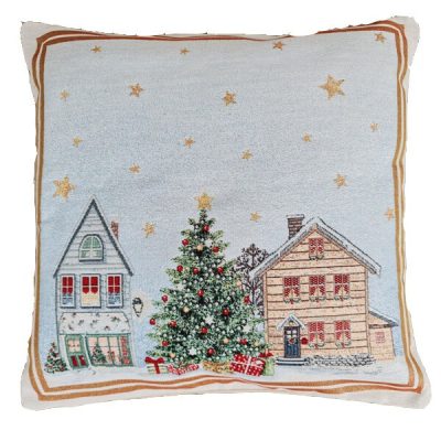 Matarel Karácsonyi Díszpárna Hóesés 40 x 40 cm