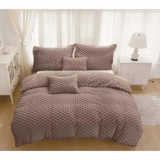 Vienna Touch Microplüss Ágyneműhuzat Garnitúra 3 részes Barna
