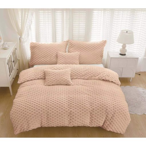 Oslo Dreamtime Microplüss Ágyneműhuzat Garnitúra 3 részes Bézs