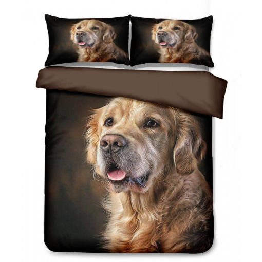 Mister Golden Retriever 3D Ágynemű Garnitúra 7 részes