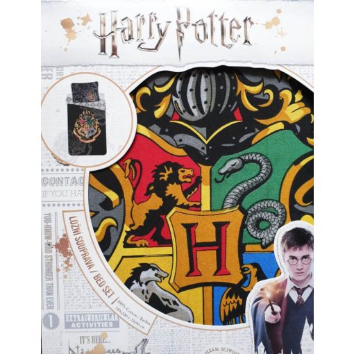 Harry Potter Ágyneműhuzat 100% Pamut 2 részes 140 x 200 cm