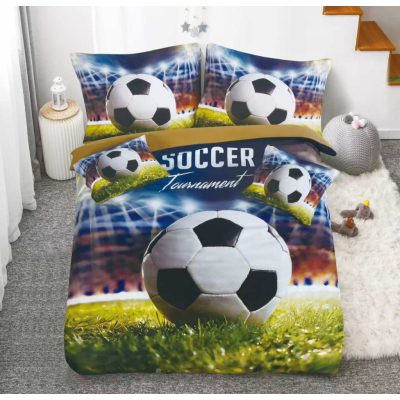 Perec Focis színes 3D Ágyneműhuzat 3 részes pamut