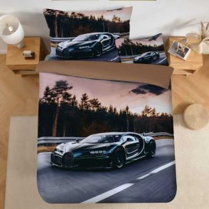 Petal 3D Sportkocsis pamut ágyneműhuzat 3 részes