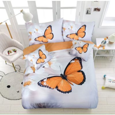 Pillangó 3D ágyneműhuzat 3 részes