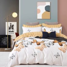 Sárga Pillangós Ágyneműhuzat 6 részes nagy paplanos