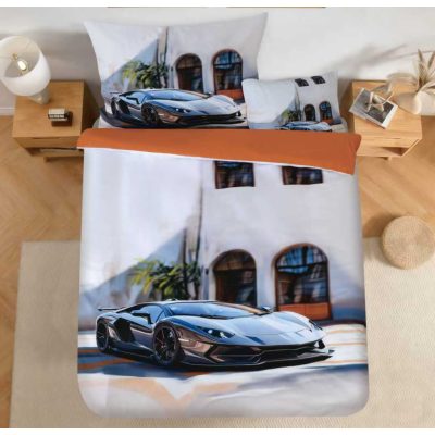 Szederke 3D Sportkocsis Ágynemű garnitúra 3 részes 