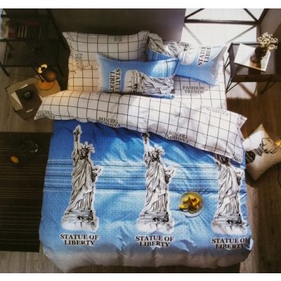   Szeptember nagy paplanos ágyneműhuzat garnitúra 6 részes Szabadság Szobor