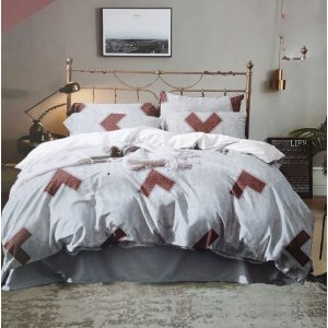 Szidónia Minőségi Pamut Ágyneműhuzat 7 részes szürke