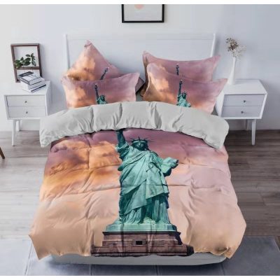   Szimbel 3D New York Ágyneműhuzat Szabadság Szobor 3 részes Pamut 