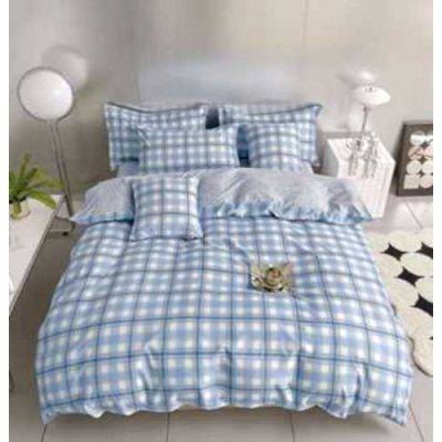   Rajongás 200x220 cm ágyneműhuzat 6 részes nagy paplanos kék