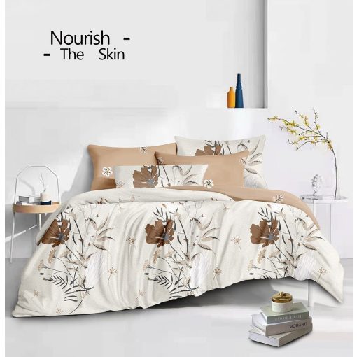 Villy Bézs Pamut Ágynemű 6 részes nagy paplanos